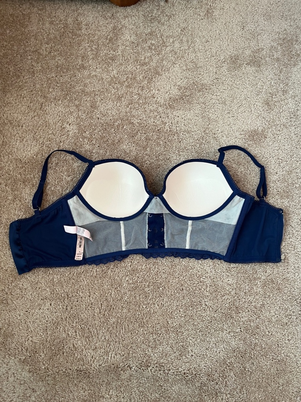NWT Victoria’s Secret Padded Demi Lace Bralette - Picture 4 of 7